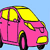 Pink personal car coloring oyunu